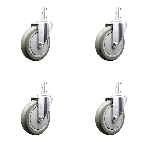 Regency 600CASTHD4P Replacement Caster Set, 4PK